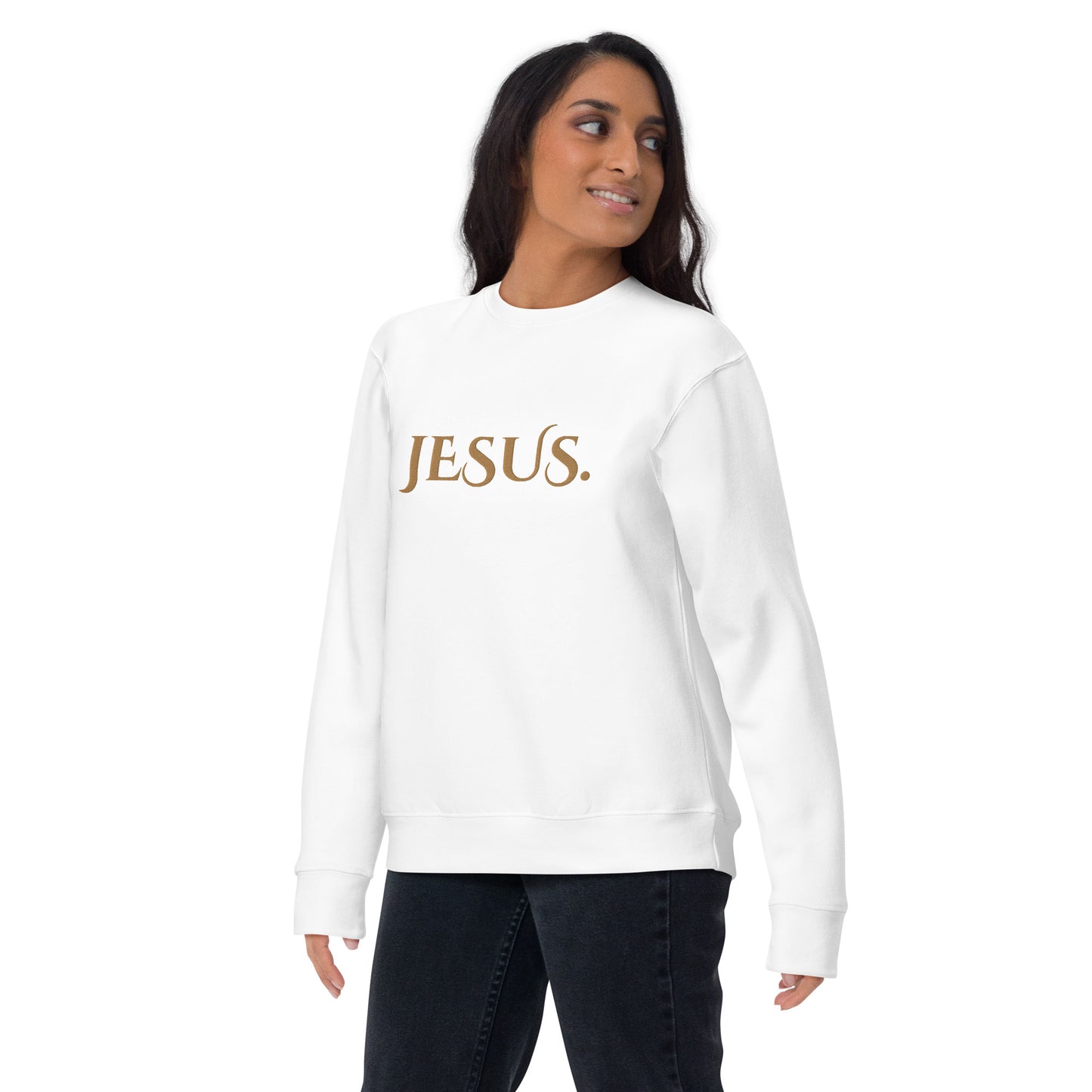 Jesus - That's All Unisex Embroidered Sweatshirt (Fleece lined)