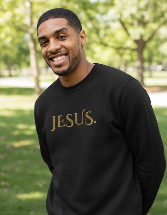 Jesus - That's All Unisex Embroidered Sweatshirt (Fleece lined)