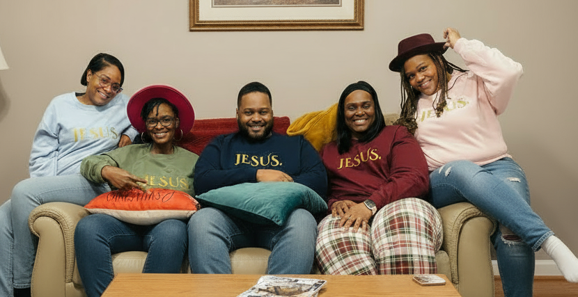 Jesus - That's All Unisex Embroidered Sweatshirt (Fleece lined)