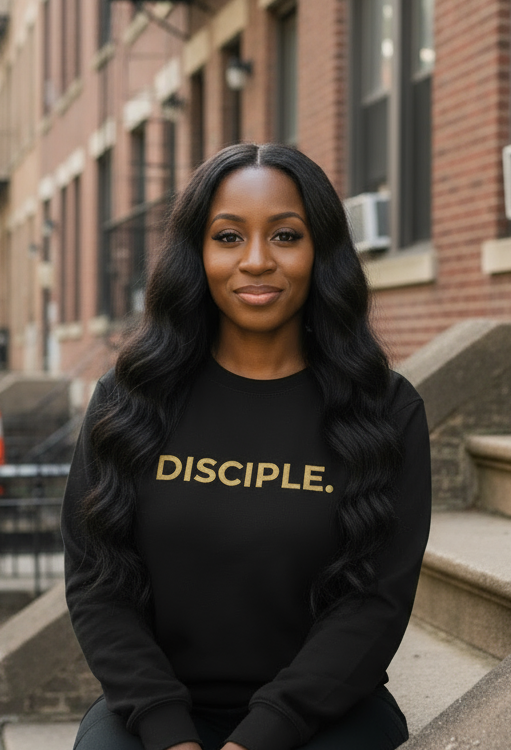 Disciple II - by Dania K- Unisex Embroidered Sweatshirt