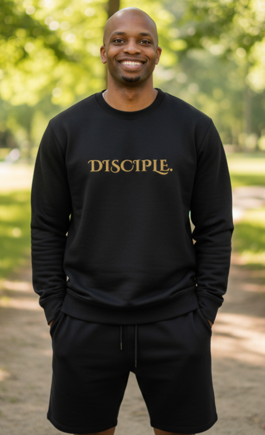 Disciple - by Dania K -Unisex Embroidered Sweatshirt
