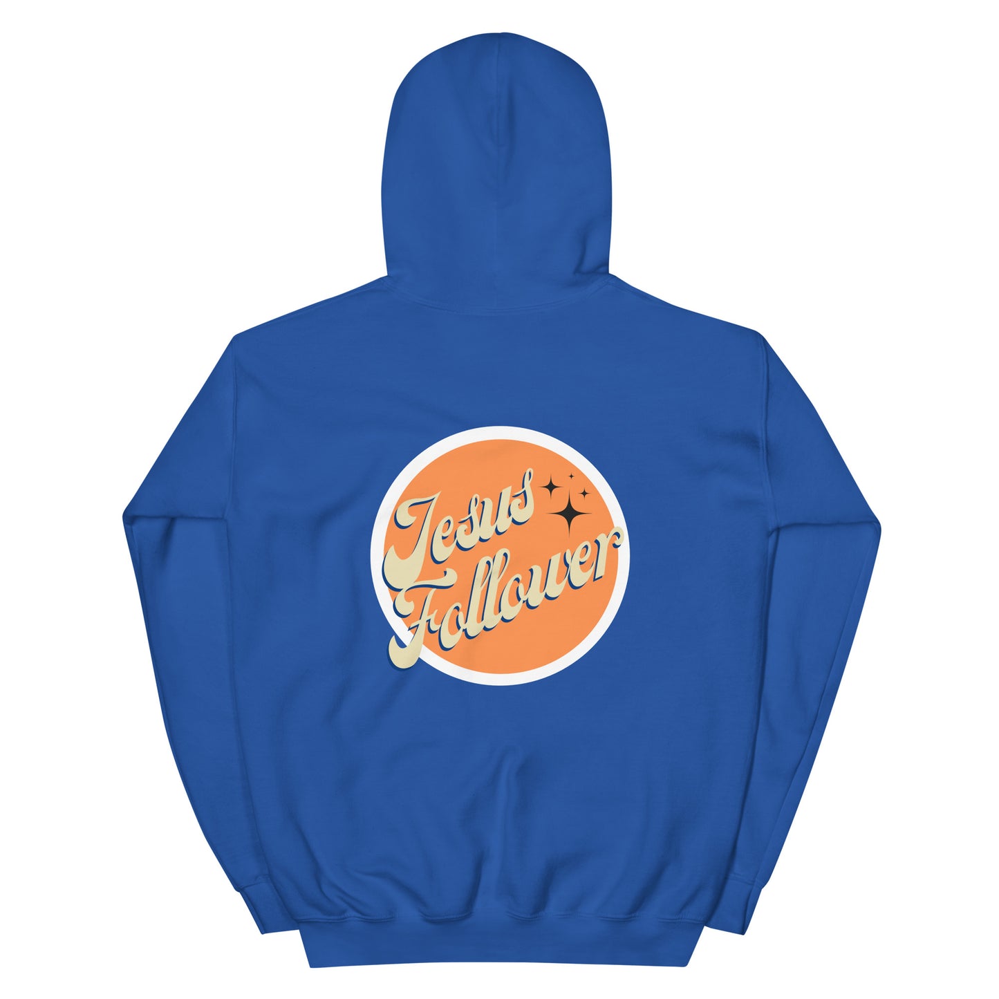 Matthew 4:19 Royal Unisex Hoodie